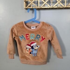 Bluey Fleece Merry Sweatshirt